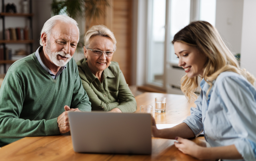 Financial advisor consultation with professional client meeting